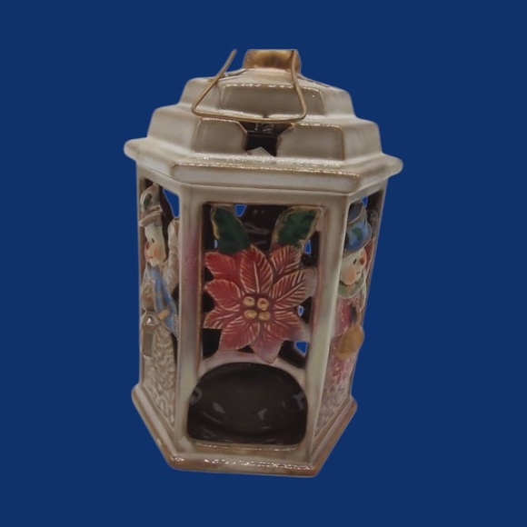Yankee Candle Holder Ronnie Walter Christmas Kids and Kirkland Snowman Lantern - Picture 11 of 15